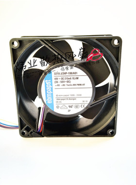 全新德国embpapst 3218J/2HP-199/A01 9CM48V 10.4W4线变频器风扇