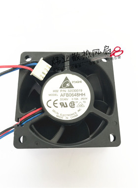 原装 台达DELTA AFB0648HH 6025 48V 0.10A 变频器风扇 双滚珠
