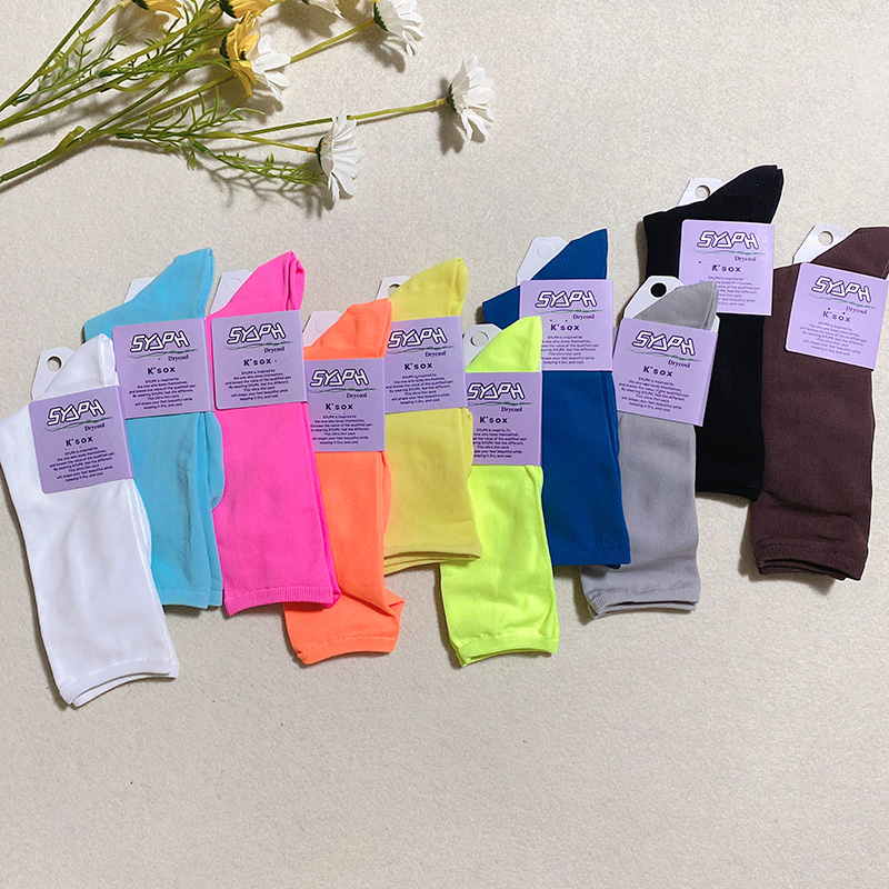 韩国速干吸汗堆堆袜女