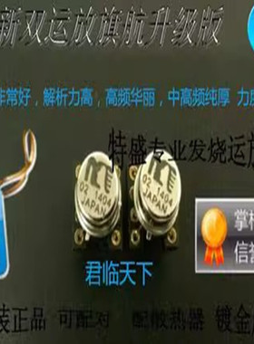 双运放 金封 MUSES02 升级AMP9920AT AD8620BR MUSES01 OPA2107SM