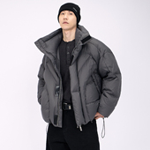 新款 HAMB原创 2025冬季 90白鸭绒高级感立领羽绒服外套男厚实保暖