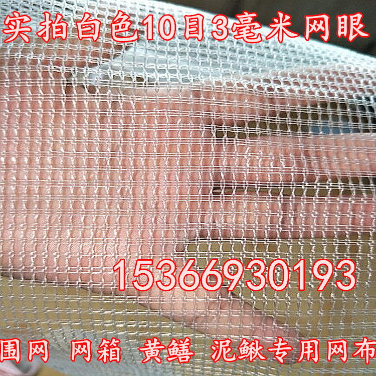 定做水产养殖白色目鱼网箱