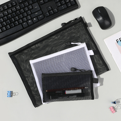 多用途透明网纱文件袋