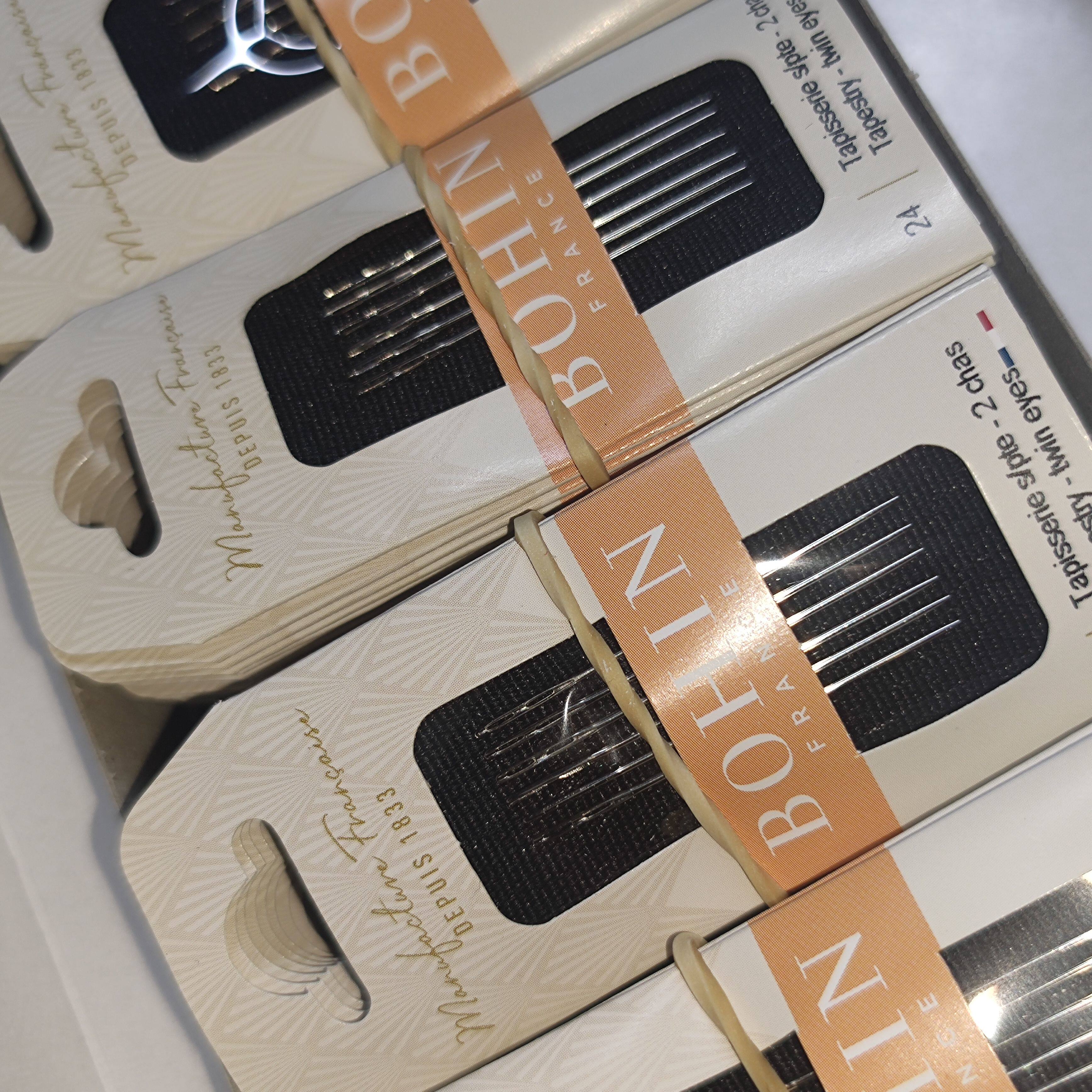 法国bh双孔针十字绣针刺绣针