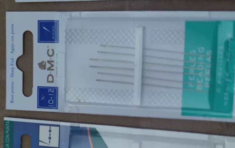 法国DMC串珠针新版10-12  一卡6根