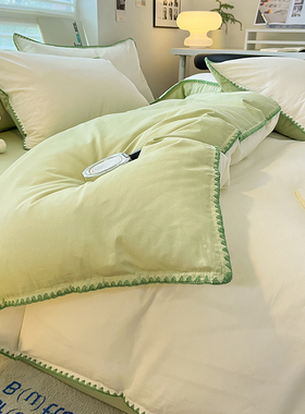 全棉被套单件纯棉被罩单人150x200宿舍2米双人200x230春夏1.5米