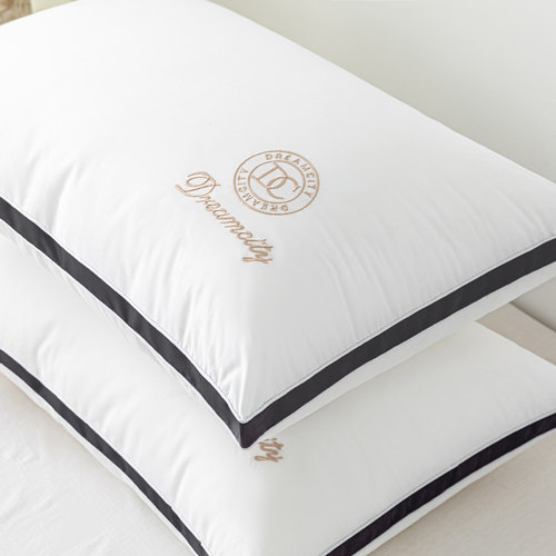 高端五星级酒店助眠枕芯一对装护颈椎枕头单只家用单人不塌卸变形