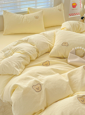 A类母婴级100全棉被套单件纯棉被罩儿童150x200x230四季通用1.5米