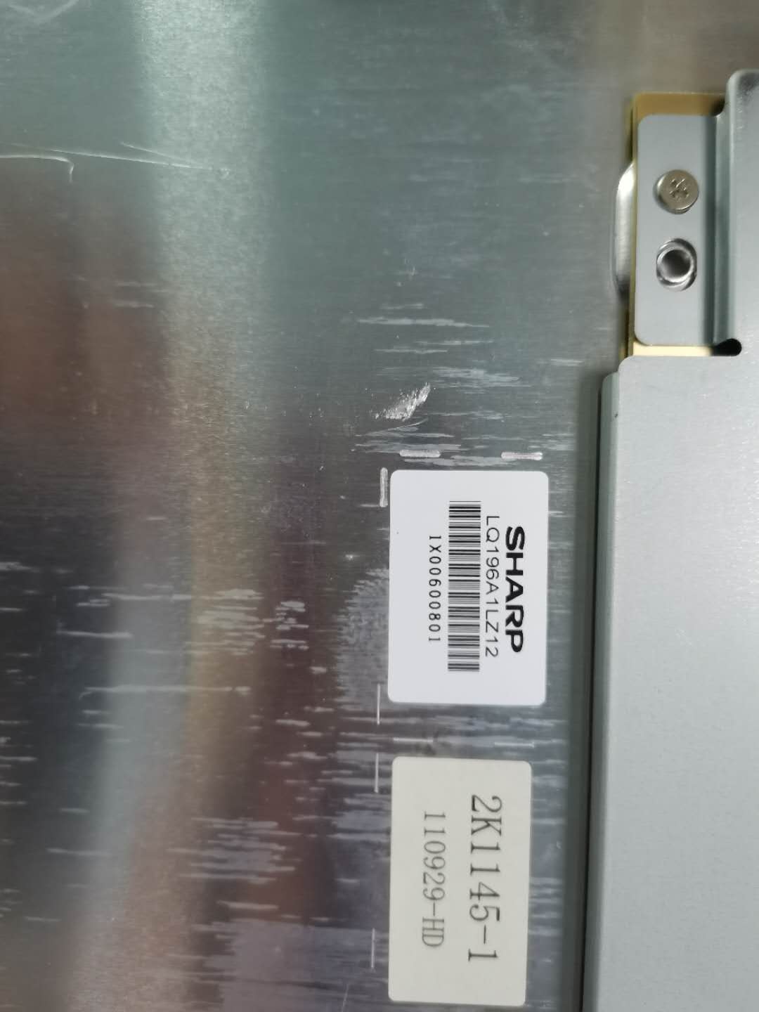 SHARP夏普LQ196A1LZ12 LQ196A1LZ12 LQ190E1LW01 LQ190E1LW02原装