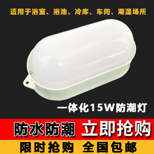 led冷库专用灯防水防潮三防灯浴室厂房车间卫生间一体化照明灯具