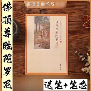 简体带注音佛顶尊胜陀罗尼经手抄本硬笔抄经本临摹字帖写完可寄回
