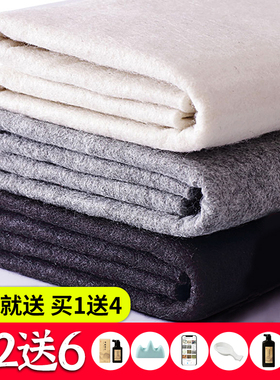 加厚毛毡书画毛毡垫书画毡书法垫子毛笔字书法垫桌布羊毛专用毯子毡子练字初学者黑色白色灰色纯50*70大号
