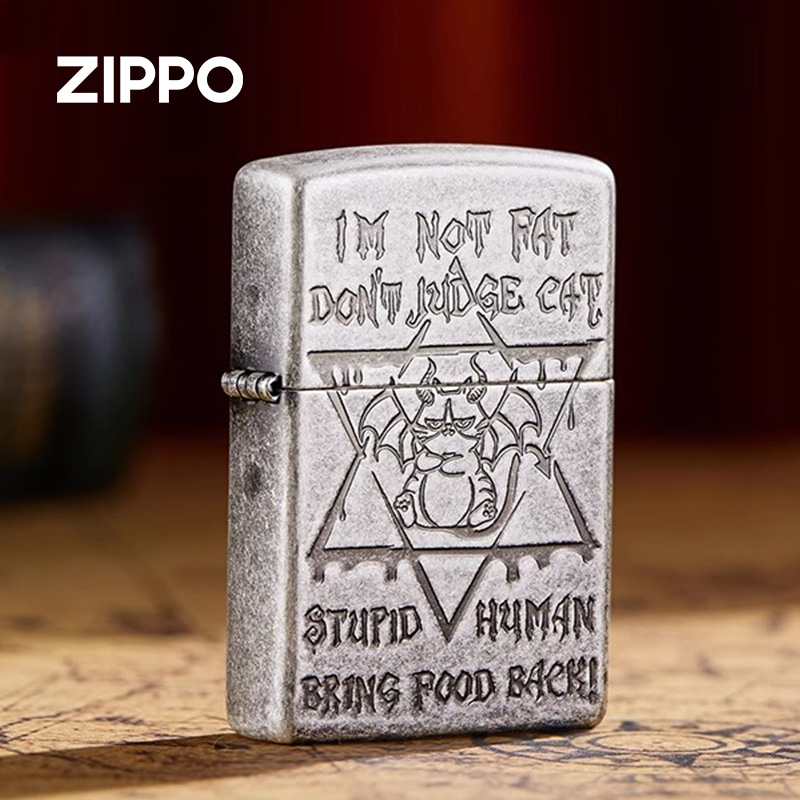 zippo送礼防风煤油打火机