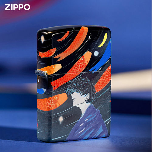 zippo彩印送礼防风打火机