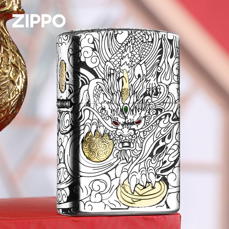 zippo送礼防风煤油打火机