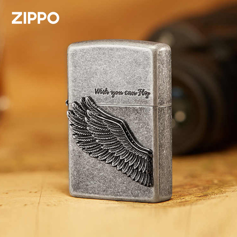zippo正品打火机飞得更高图片