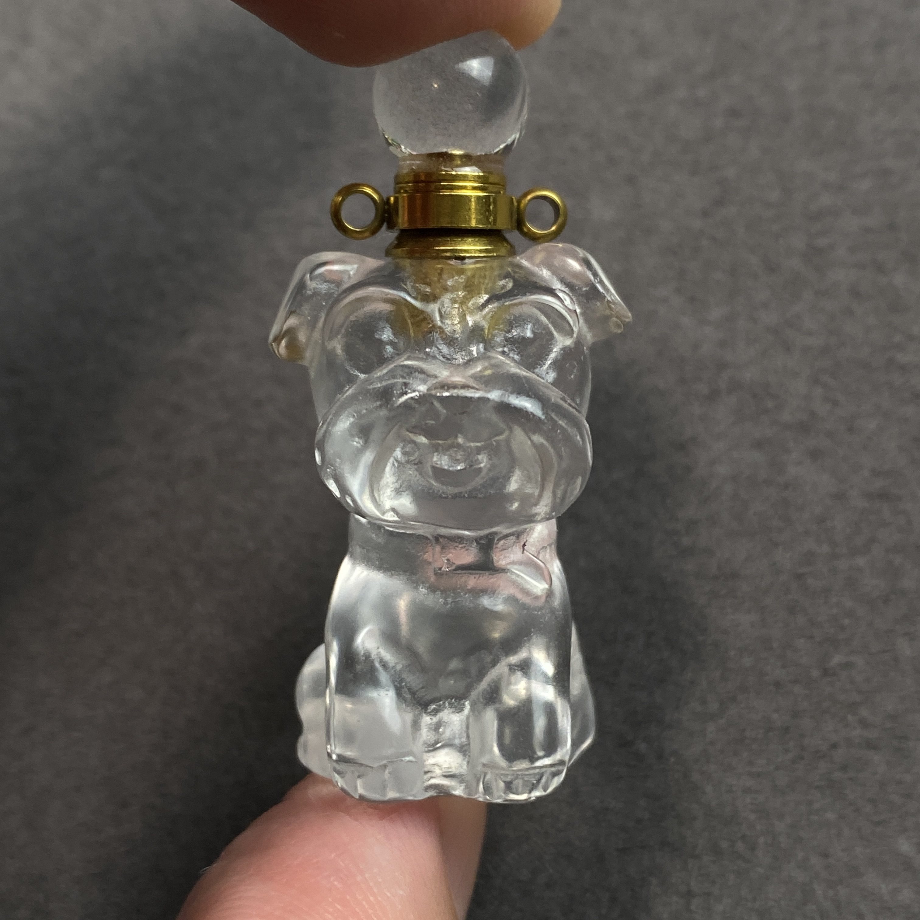 白水晶雕刻小狗香水瓶空瓶可装香水精油朱砂胎毛男女吊坠,饰品/流行首饰/时尚饰品新,颈饰,淘宝优惠券,粉丝福利购,淘宝优惠卷