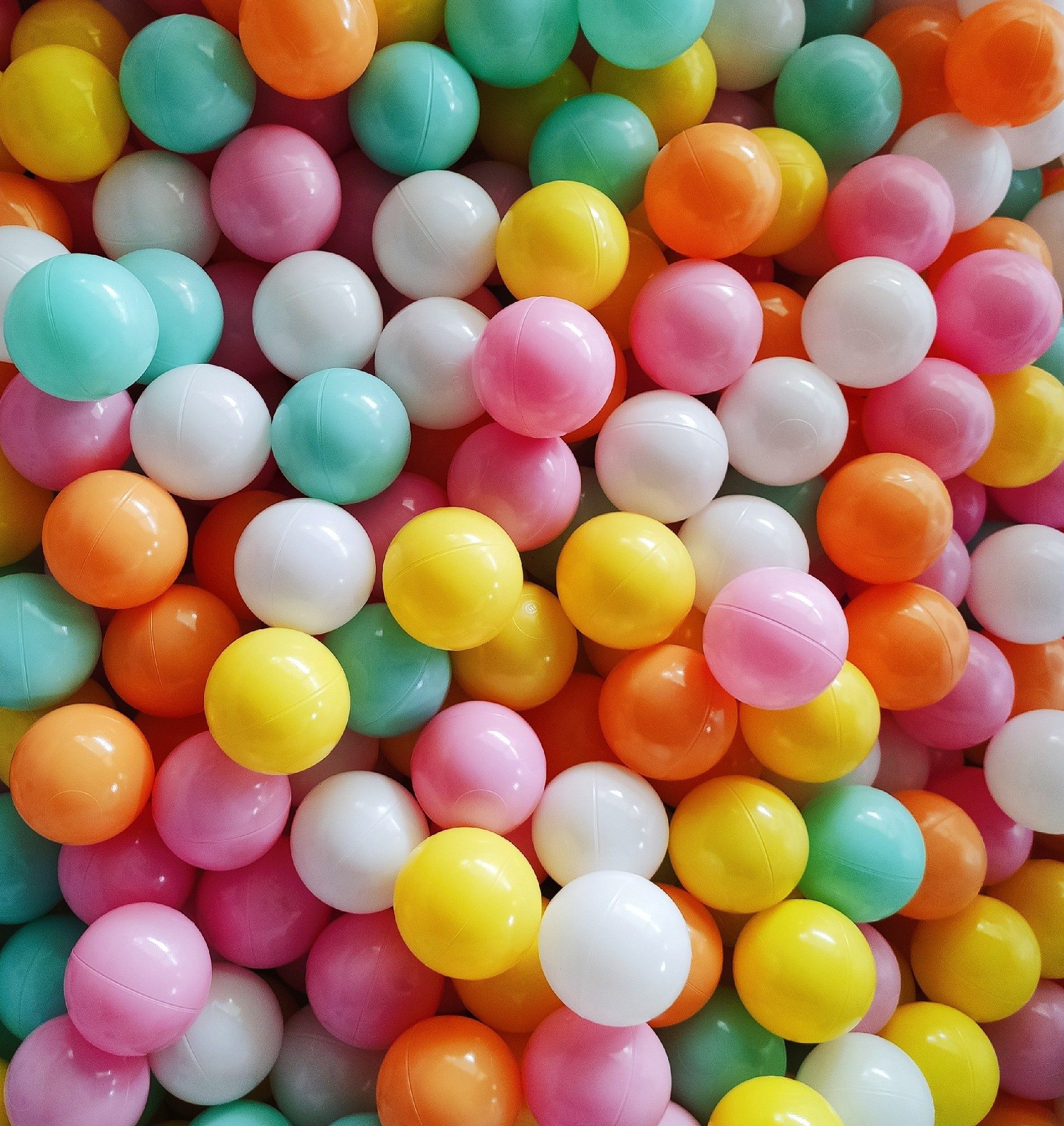 海洋球加厚儿童游乐园彩色球百万球池5.5cm批量玩具球婴儿波波球