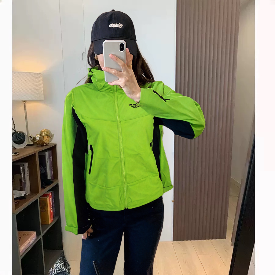 防水透气高弹女春秋弹力外套