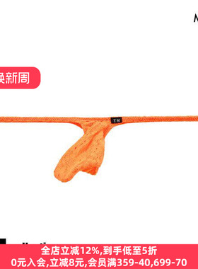 TM collection男士内裤日本制性感情趣镂空蕾丝编织低腰丁字T裤