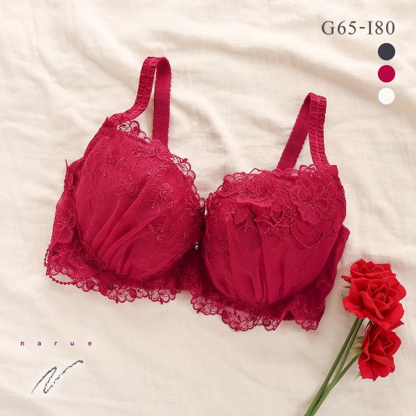 收副乳聚拢本命年红色大码文胸