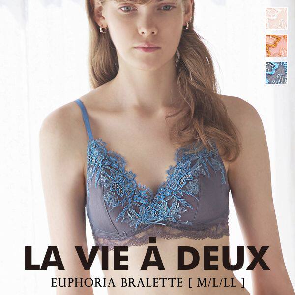 LVAD内衣女上托防下垂聚拢显大重工刺绣性感蕾丝美背无钢圈文胸罩