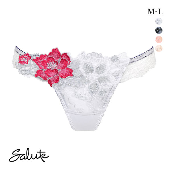 华歌尔丁字T裤SALUTE奢华女贴花