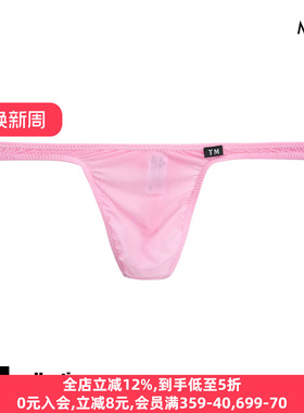 TM collection男士内裤日本制超薄透气性感透明无痕低腰丁字T裤