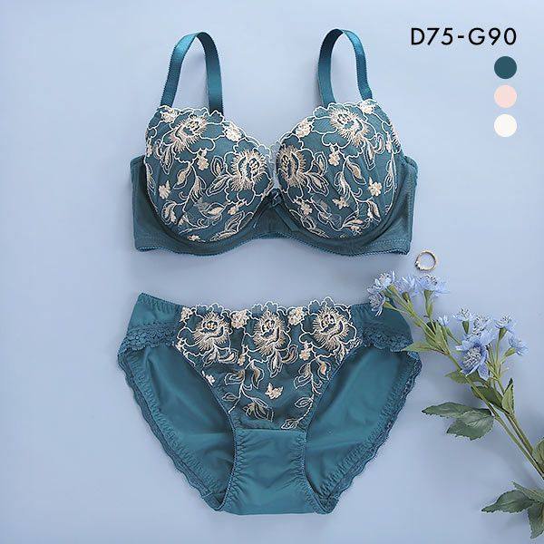 诗萝涵朵SHIROHATO内衣套装聚拢美胸收副乳防下垂蕾丝显胸文胸女