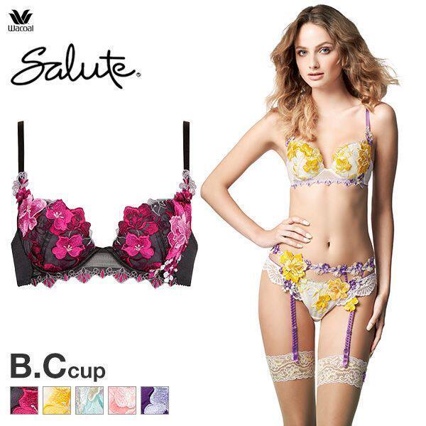 诗萝涵朵文胸BC码Wacoal华歌尔Salute 13系列聚拢美胸P-UP文胸