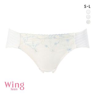 华歌尔Wacoal Wing发育期少女内衣透气无痕可爱蕾丝低腰三角内裤