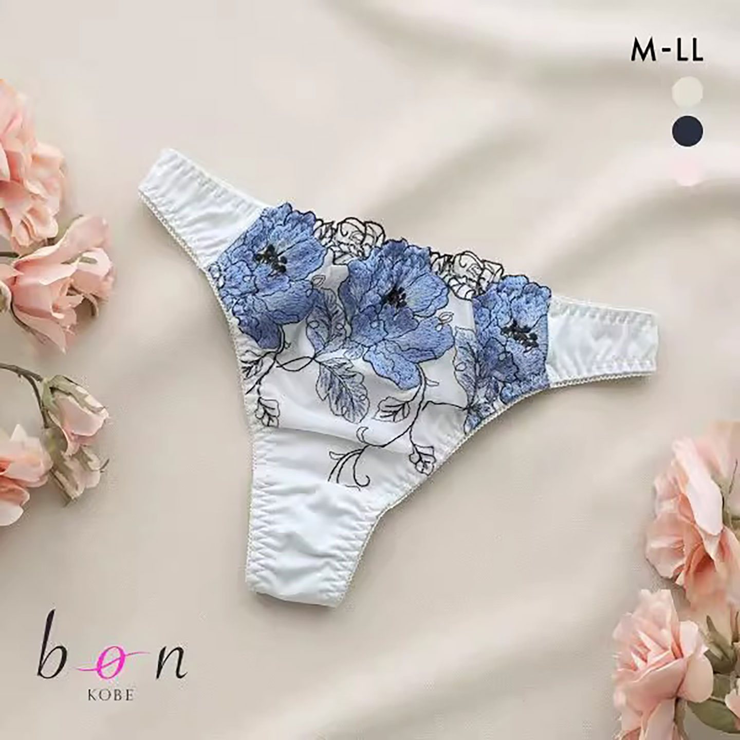 诗萝涵朵性感刺绣低腰丁字裤女