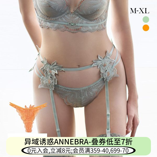 ANNEBRA薄款透明蕾丝性感内裤