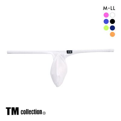 TM collection男士内裤日本制光滑柔软亲肤性感细带低腰丁字内裤