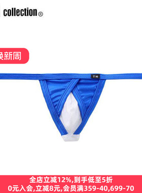 TM collection男士内裤日本制柔软亲肤性感情趣显大低腰丁字T裤