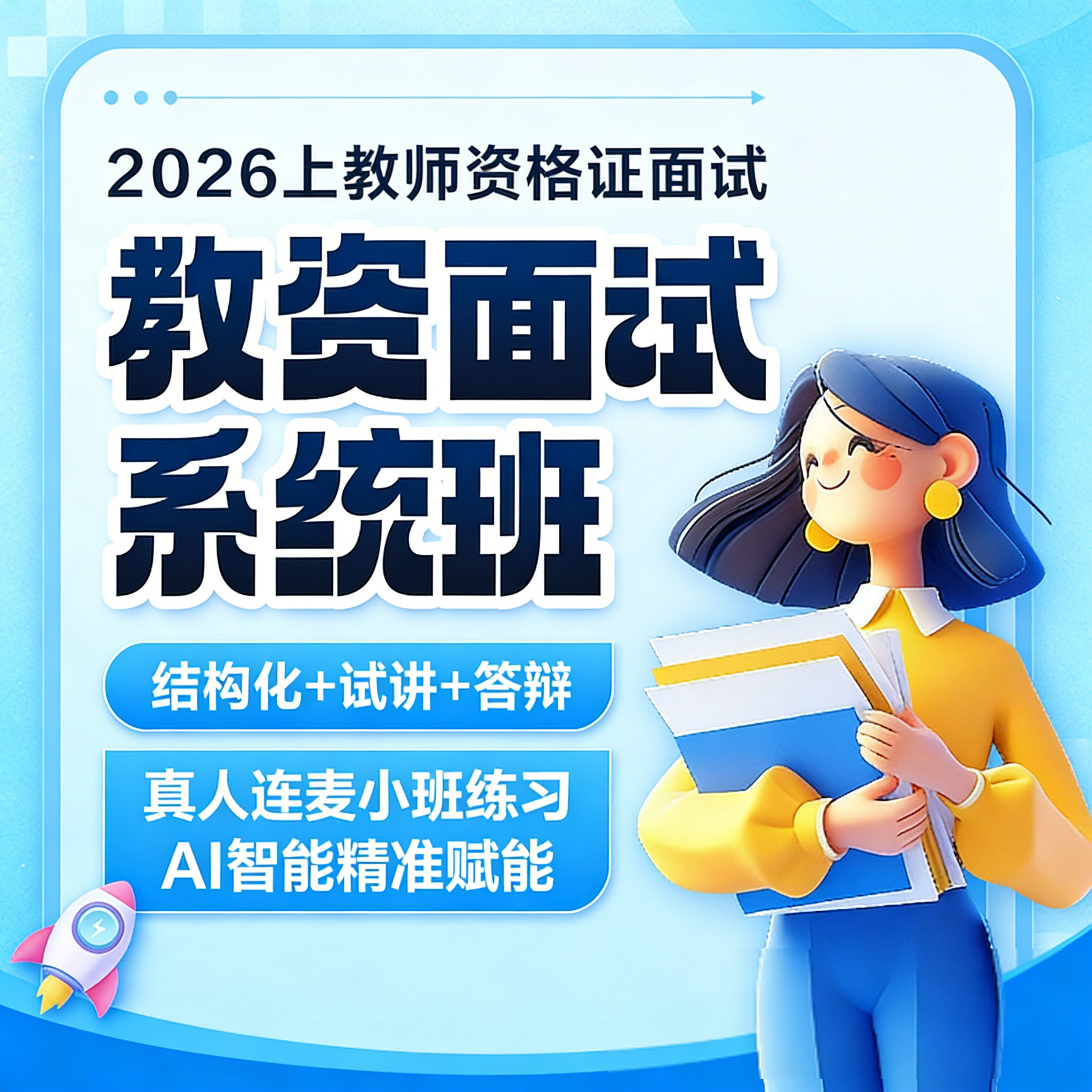华图在线教师网课2026上半年教师资格面试系统班幼儿小学中学语文
