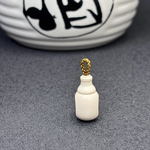 天然冰料猛犸素面三通