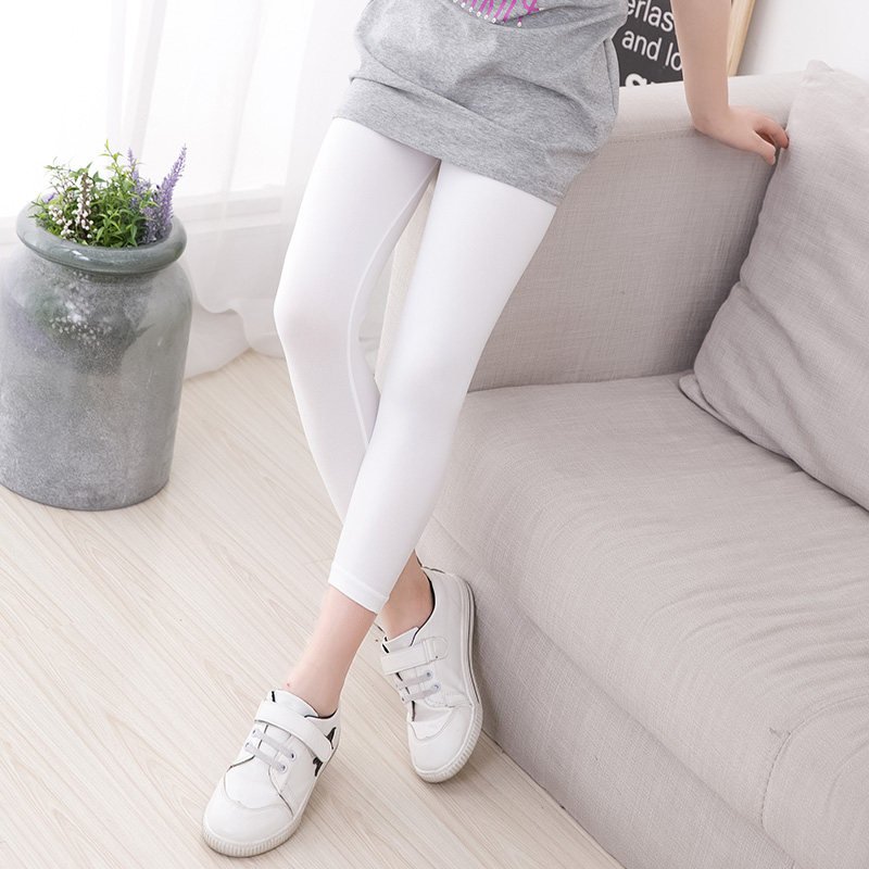 春秋女童牛奶絲彈力9分打底褲薄款女孩莫代爾糖果色九分純色長褲在類目 童裝/嬰兒裝/親子裝, 褲子中 - 來自Buy2taobao.com提供專業的淘寶代購服務