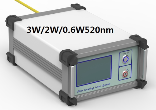 半导体激光器生物细胞材料照射去红血丝3W2W0.6W520nm525nm绿色激