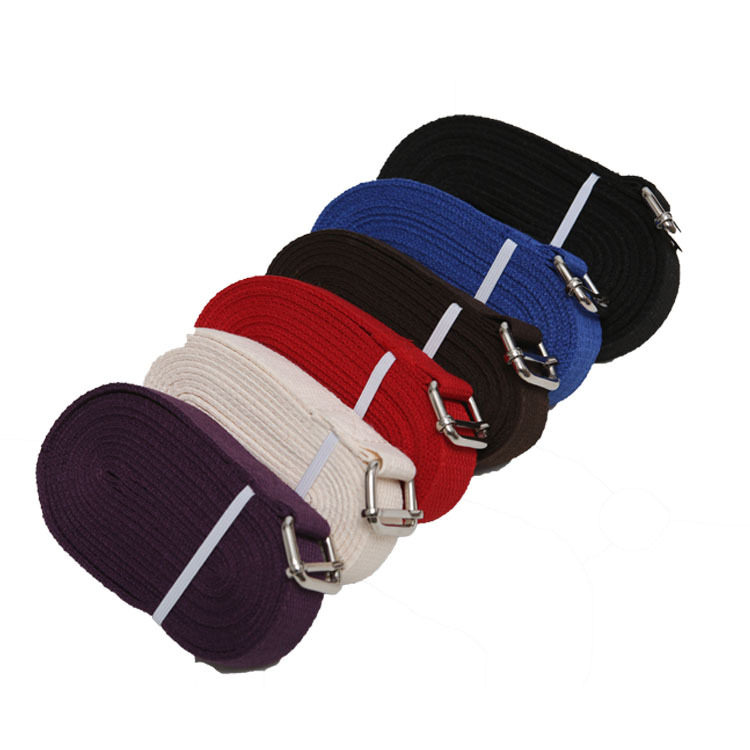 艾杨格伸展带加厚加固瑜伽绳拉力带拉伸绳拉肩开肩拉筋带定制logo