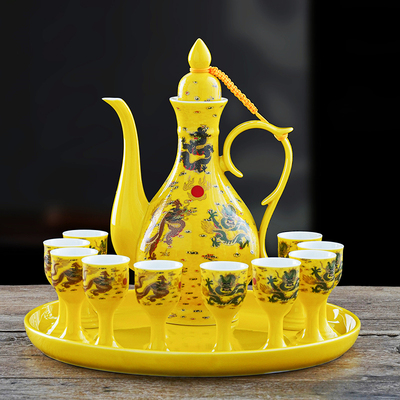 陶瓷中式风高档仿古分酒器