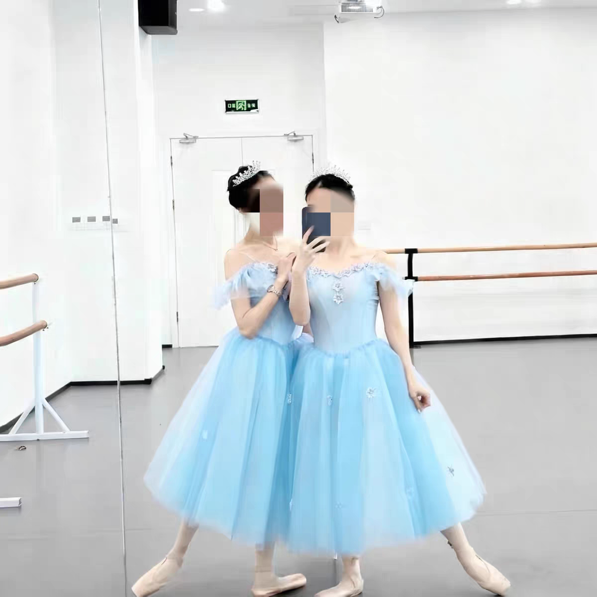 花之圆舞曲儿童芭蕾演出服比赛舞蹈服蓬蓬裙成人长裙芭蕾舞裙专业