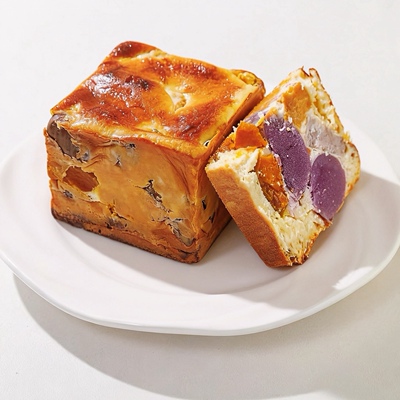 五谷丰登杂粮粗粮巴斯克芝士蛋糕