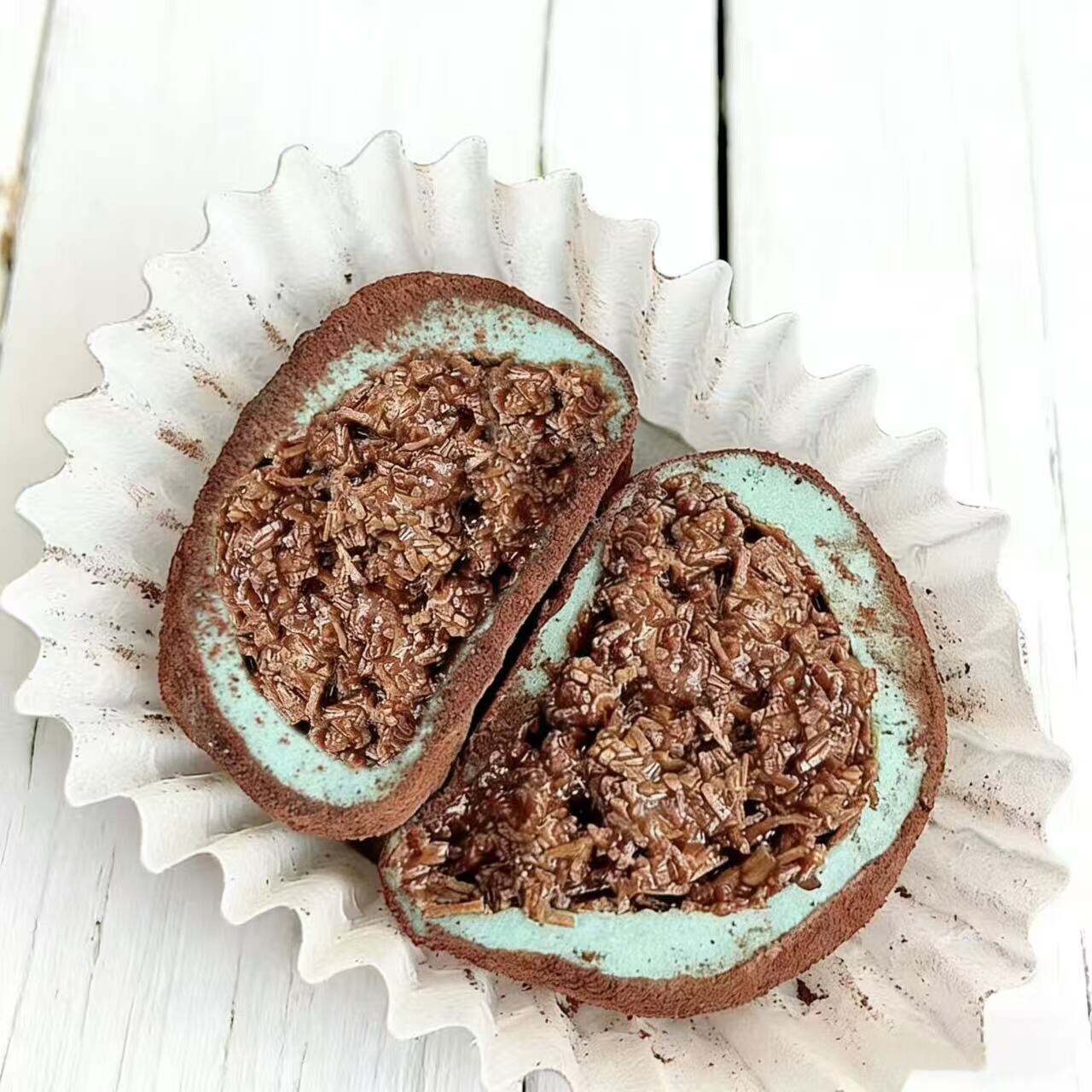 一个装棉花糖皮版薄荷迪拜巧克力糯曲奇网红甜品生巧大福创意零食