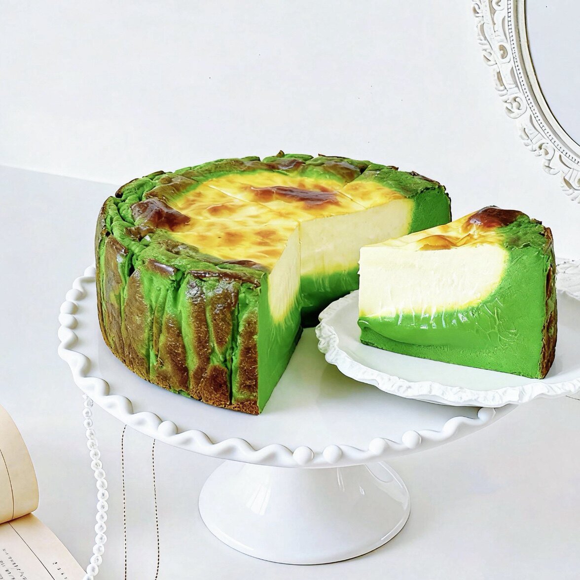 无蔗糖6寸柠檬开心果软心巴斯克奶酪蛋糕乳生日蛋糕甜品节日礼物,零食/坚果/特产,芝士/奶酪蛋糕,淘宝优惠券,粉丝福利购,淘宝优惠卷