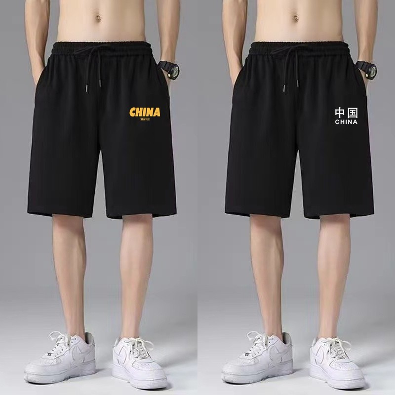 初中学生夏装短裤薄13男孩16宽松运动裤子15岁五分裤14青少年潮流