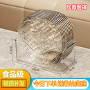 吐骨碟家用小菜碟轻奢水果盘零食小吃盘餐桌垃圾盘吐骨头残渣盘碟