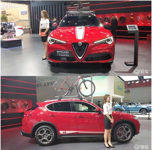 阿尔法罗密欧车贴阿尔法Giulia Stelvio 朱丽叶F1限量款拉花车贴