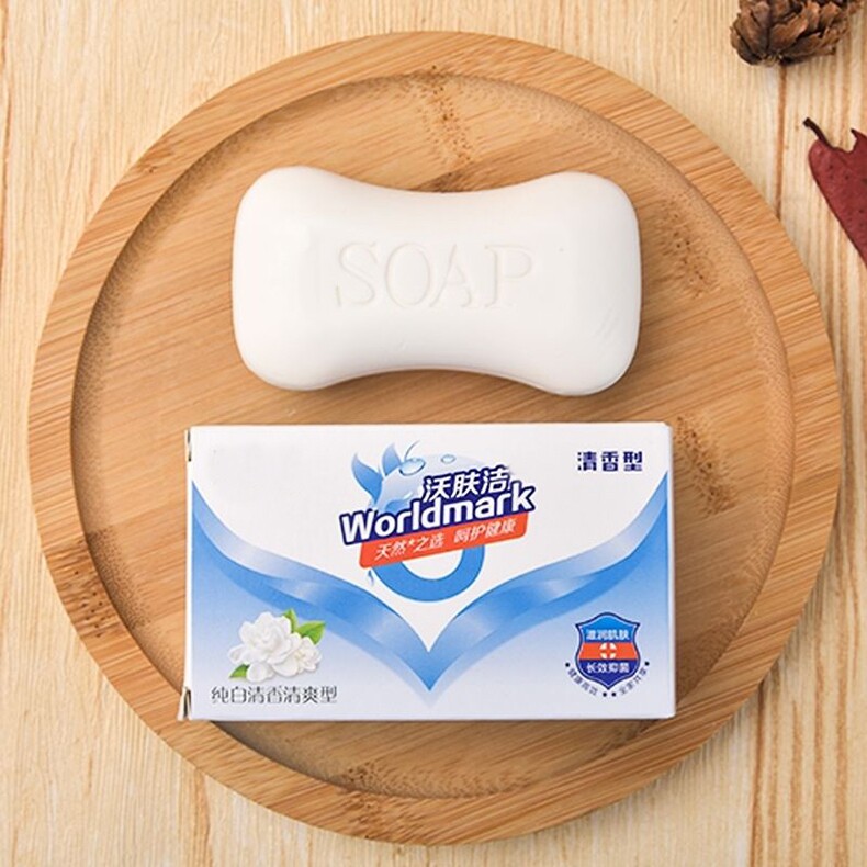 沐浴香皂植物清香型家庭装洗澡洗手清洁皂香味洗脸洁面肥皂100g