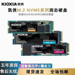 Kioxia/铠侠 SE10/RC20 500G 1T 2T M.2 NVMe高速电脑SSD固态硬盘